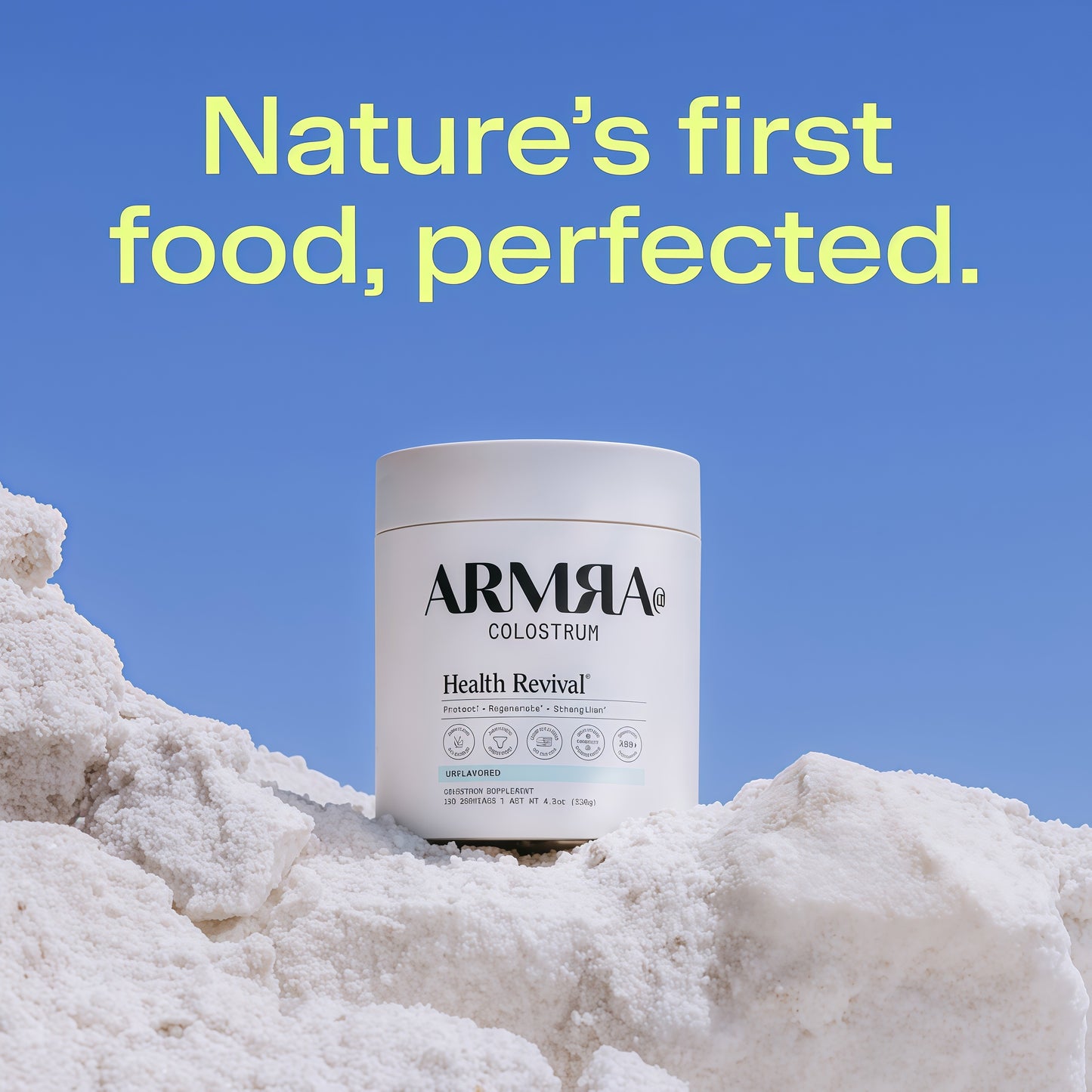 ARMRA@ Colostrum Unflavored Jar