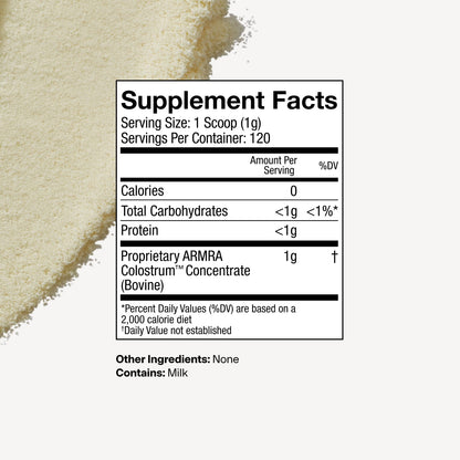 ARMRA@ Colostrum Unflavored Jar